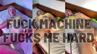 Машина для траха жестко трахает меня