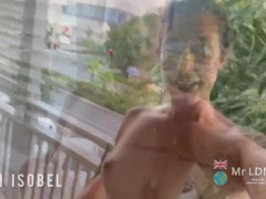 POV British 🇬🇧 Backpacker Facial For KIKI (Gets Caught)