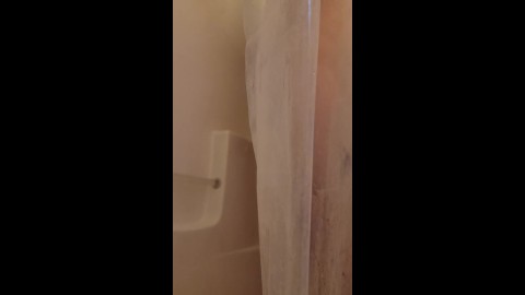 Caught my roommate jerking in the shower