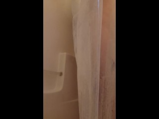 Caught my Roommate Jerking in the Shower