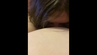 My daddy eats out my pussy huge tease