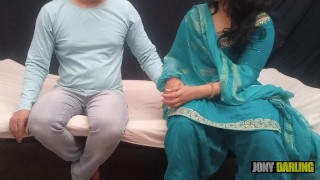 Damaad ji meri gaand maar lo, Please fuck me in the ass, first time anal sex by indian saas