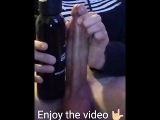 Busting a HUGE LOAD out of my 10 INCH COCK