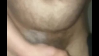 Cumshot on belly