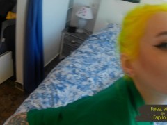 Cum on my prolapse and piss on my pussy