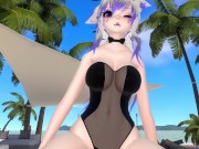 Preview 6 of Bunny femboy gives you a good time on the beach