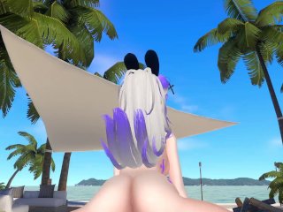 Bunny Femboy Gives You a Good TimeOn the_Beach