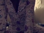 Preview 2 of Pillow humping orgasm in my pjs!