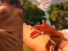 I masturbate outdoors