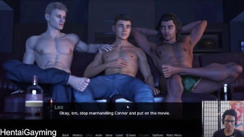 (Gay) 2 guys 1 movie! Freshman Physical #8 W/HentaiGayming