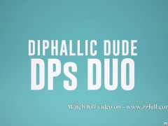 Diphallic Dude DPs Duo - Avery Jane, Leana Lovings / Brazzers - Screenshot 14 of 16 - Dress