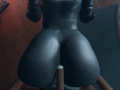 Atomic Heart Black guy fucked in the ass Robot Girl Cum Inside Big Ass Animation Game 2023