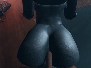 Atomic Heart Black Guy Fucked in the AssRobot Girl Cum Inside_Big Ass_Animation Game 2023