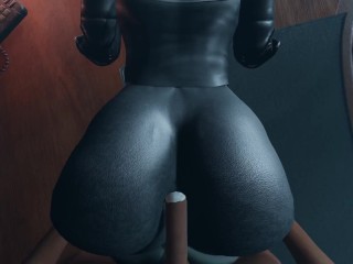 Atomic Heart Black Cara Fodido Na Bunda Robô Girl Cum inside Big Ass Animation Game 2023