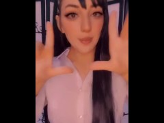 nagatoro does the innisfree green tea go plump challenge!! plump, glowing, hydration, boost!