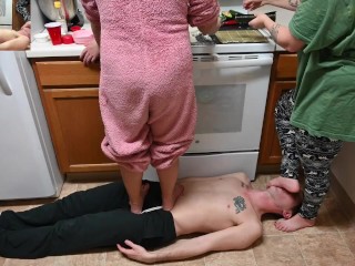 TSM - Dylan and Stitch Trample me while Making Dinner
