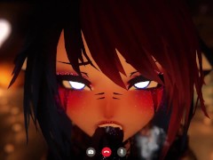 Fucking with a Simp over a discord call ASMR Roleplay JOI ASMR Wet Pussy VRChat
