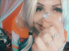 harley quinn, Snow White, nerd Lum...all giantesses and all ready to devour you