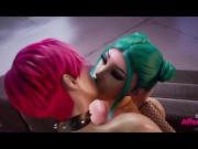 Preview 6 of Sensual Adventures 7 - 3D Futanari Animation Long version by PuppetMaster
