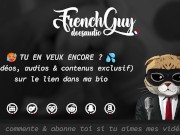 Preview 2 of [FRENCH M4F] Dominant French guy CREAMPIE HIS GF and EAT HER OUT (DIRTY TALK) (EROTIC AUDIO)