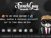 Preview 3 of [FRENCH M4F] Dominant French guy CREAMPIE HIS GF and EAT HER OUT (DIRTY TALK) (EROTIC AUDIO)