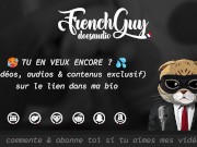 Preview 4 of [FRENCH M4F] Dominant French guy CREAMPIE HIS GF and EAT HER OUT (DIRTY TALK) (EROTIC AUDIO)