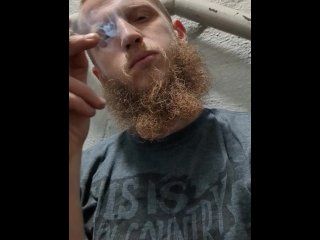big dick, smoking, oral fixation, red head