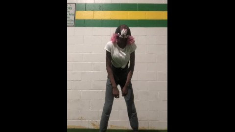 Atomic Wedgie Makes Femboy Piss Himself!