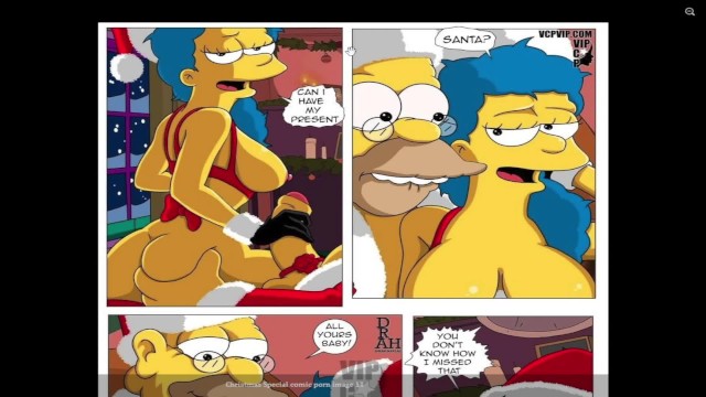 Vip Cartoon Porn - The Simpsons Christmas Special Sitcom Comic Porn Cartoon Porn Parody -  Pornhub.com