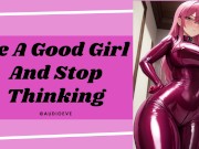 Preview 1 of Be A Good Girl And Stop Thinking | wlw Lesbian Gentle Femdom ASMR Audio Roleplay