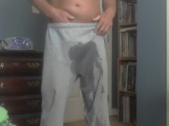 Pissing My Pants And Stroking And Cumming - Screenshot 4 of 16 - Big Dick