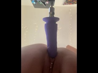 amateur milf, pierced pussy, vertical video, masturbation