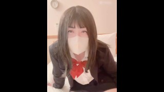 💖I hope you get excited while playing, Famous Japanese Crossdresser steal the scene of real sex