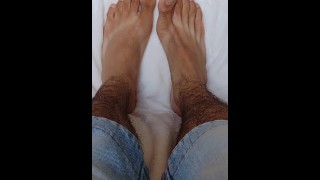 Bronzeado de sandálias, pés fetiche dedos fetiche adoração pés