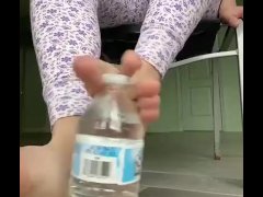 Water Bottle Feet Asmr - Screenshot 1 of 16 - Feet