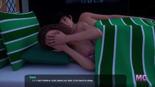 Part 1 Of The Milfy City Gameplay Features Sara In All Scenes