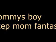 STEP MOMMY FANTASY audio talking to mommy step son suckles your milk as you wank him