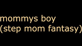 ママと話すSTEP MOMMY FANTASYオーディオステップ息子は、あなたが彼を手コキするとあなたのミルクを吸います