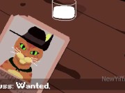 Preview 1 of Gay Puss in Boots Animation Death and Puss Gay Furrry Yiff