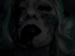 Horror Video JOI CEI Jerk off Cum Eating Instructions- Hot Scary Witch Arya Grander - Domination POV