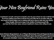 Preview 2 of M4F Your Nice Boyfriend Ruins You - Erotic Audio for Women