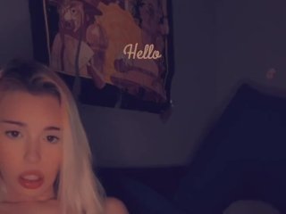 blond bitch squirts part 2