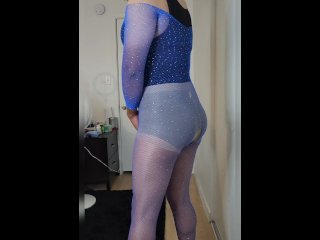 BLUE BODYSTOCKING