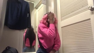 Wedgies In Dressing Room