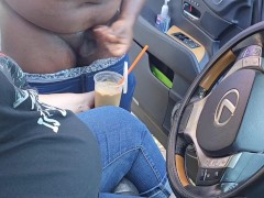 I Asked A Stranger On The Side Of The Street To Jerk Off And Cum In My Ice Coffee- Bbw ssbbw butt