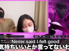 エロゲーム実況したらエチエチ展開に我慢できなくなってセックス始まっちゃう素人カップル　腰振り　対面座位　腰使い　ハメ撮り　サキュバス　かわいい　巨乳　素人　カップル　投稿　個人撮影　日本人　えむゆみ - Screenshot 2 of 16 - Riding Orgasm