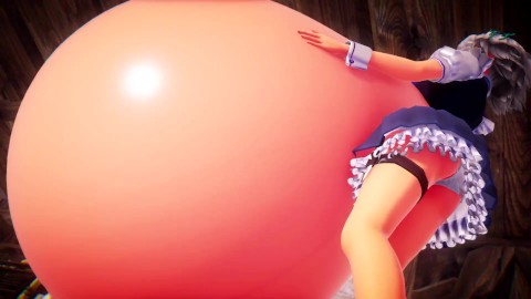 Sakuya's Bubble Potion Belly Bloating | Imbapovi