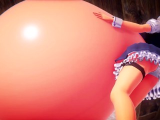 Sakuya's Bubble Potion Belly Bloating | Imbapovi