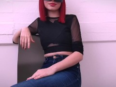 Dominant girlfriend cucks you with bigger dicks while you are locked in chastity