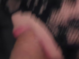 Close Up Cock Licking and Blowjob_That Ends with Massive Amounts of_Cum